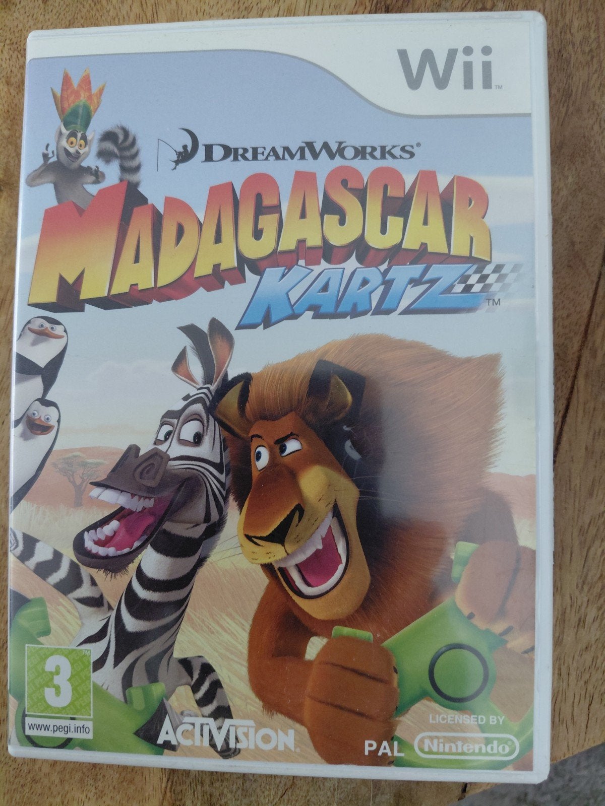 Madagascar Kartz - Wii (Zo goed als nieuw), Spelcomputers en Games, Racen en Vliegen, 2 spelers, Eén computer, Ophalen of Verzenden
