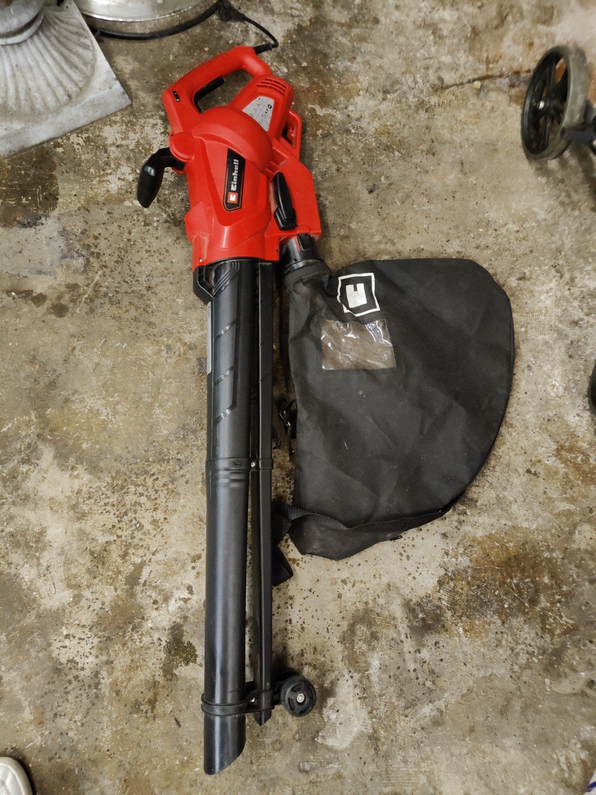 Einhell Laubsauger GC-EL 2500 E - Bladblazer/Zuiger, Ophalen, Gebruikt, Met opvangzak, Handgedragen