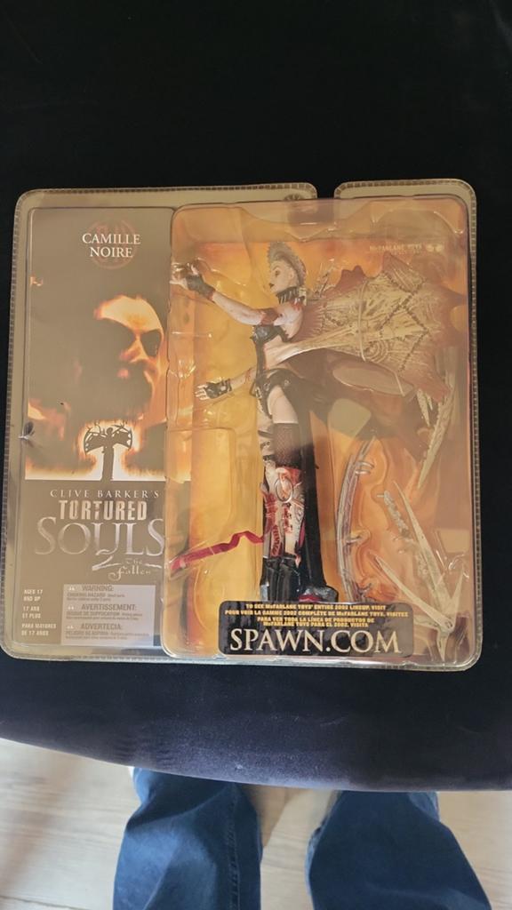 MC Farlane Toys Clive Barker's torturef souls Camille Noire, Ophalen, Nieuw, Pop