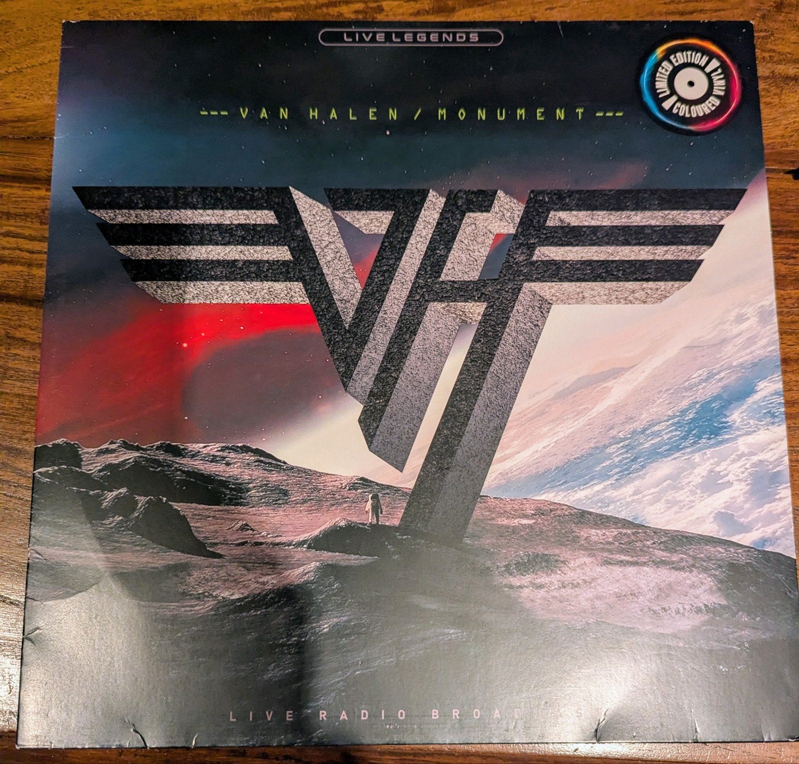 Van Halen - Monument (Live Radio Broadcast), LP, Limited edition, Hard Rock, Ophalen of Verzenden