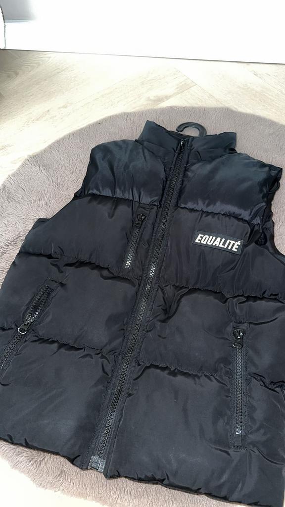 Equalite zwarte bodywarmer M heren, Ophalen of Verzenden, Zo goed als nieuw, Zwart