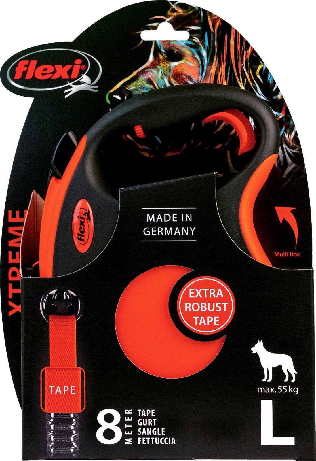 Flexi extreme L 8 meter, Ophalen of Verzenden, Nieuw, Hondenriem