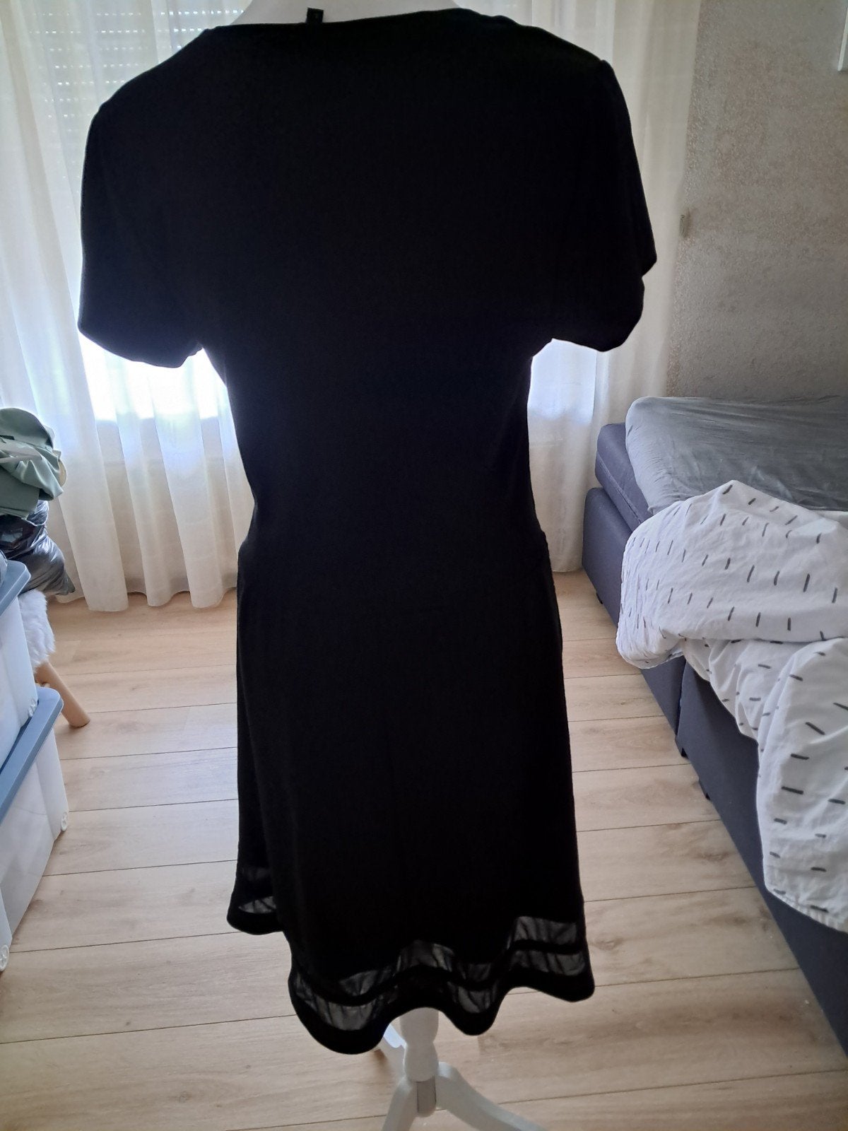 Zwart jurkje Coolcat maat L, Kleding | Dames, Zwart, Maat 42/44 (L), Ophalen of Verzenden, Coolcat