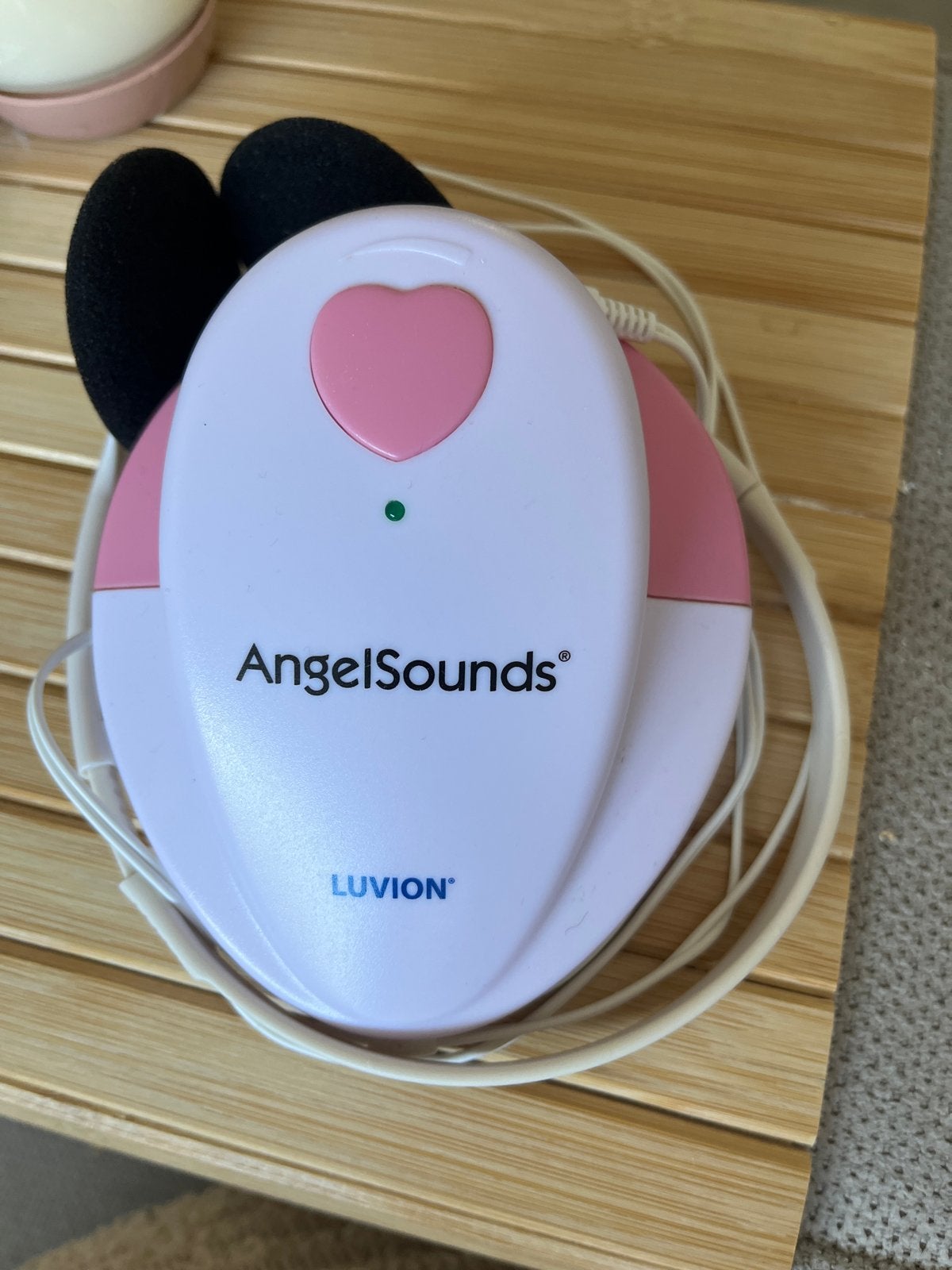AngelSounds Luvion Foetale Doppler - Luister naar je baby, Ophalen, Zo goed als nieuw, Minder dan 100 meter, Digitaal