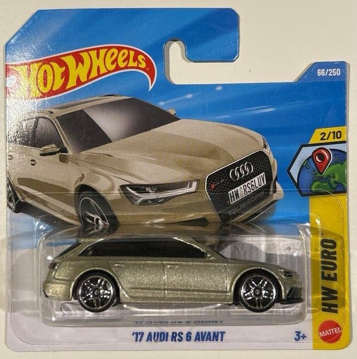Hot Wheels '17 Audi RS 6 Avant - Nieuw in verpakking, Ophalen of Verzenden, Nieuw, Auto, Overige merken