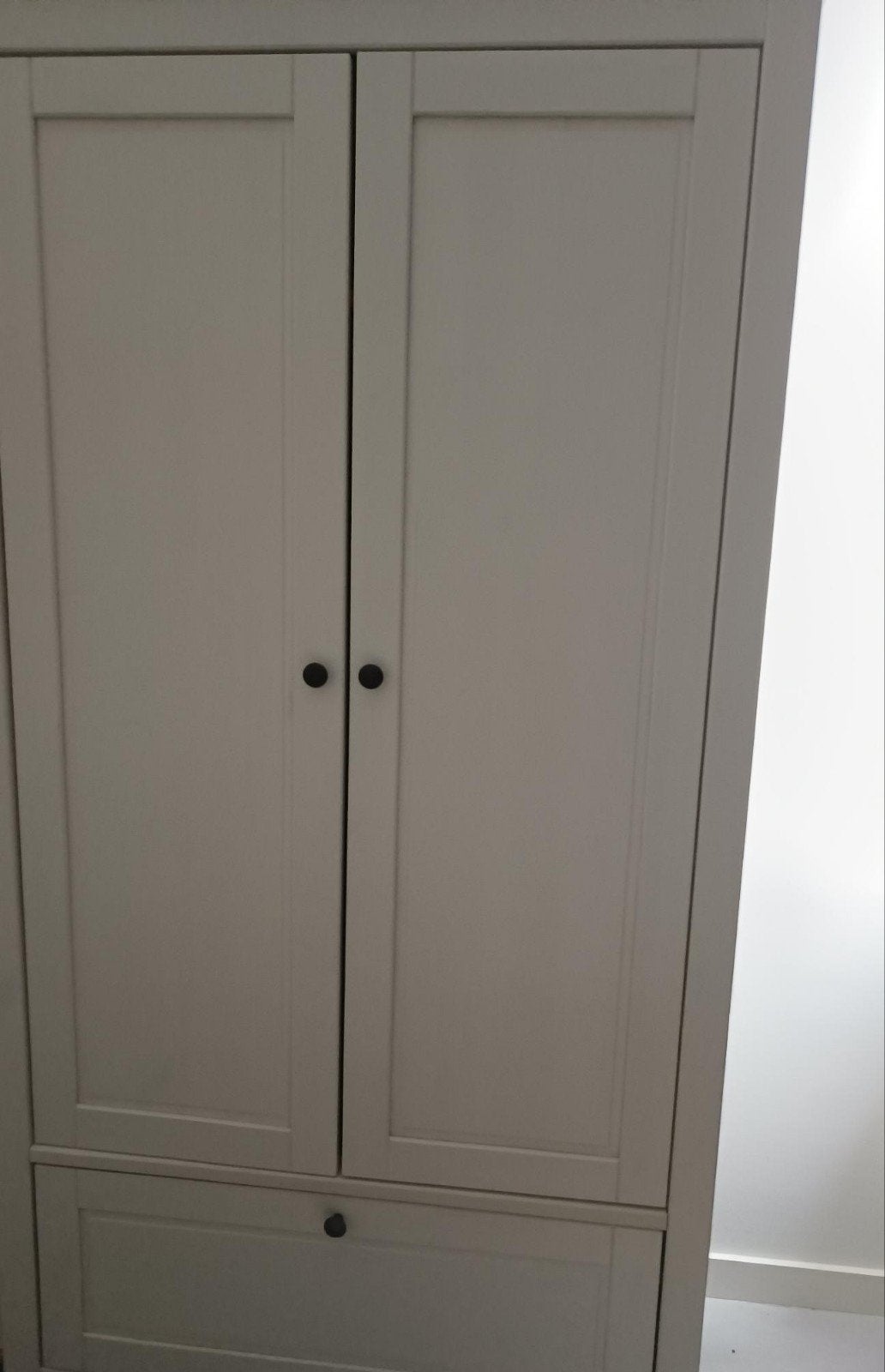 Witte Ikea Sundvik kledingkast, Ophalen, Gebruikt, 50 tot 100 cm, 150 tot 200 cm