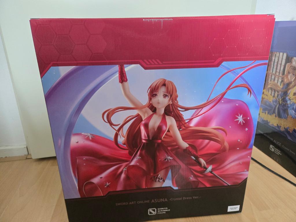 Shibuya Scramble Asuna 1/7 figure Sword art online, Ophalen of Verzenden, Zo goed als nieuw