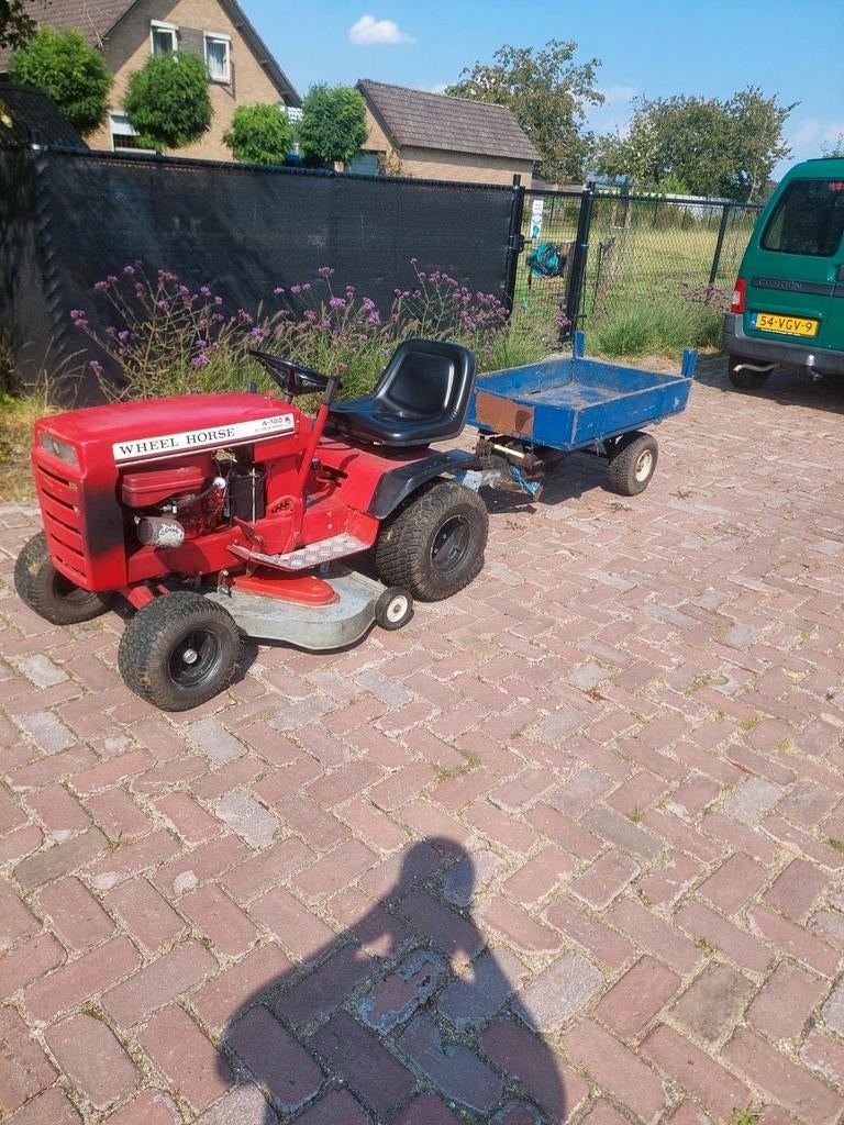 Wheelhorse zitmaaier, Ophalen, Gebruikt, Wheelhorse, Versnellingen