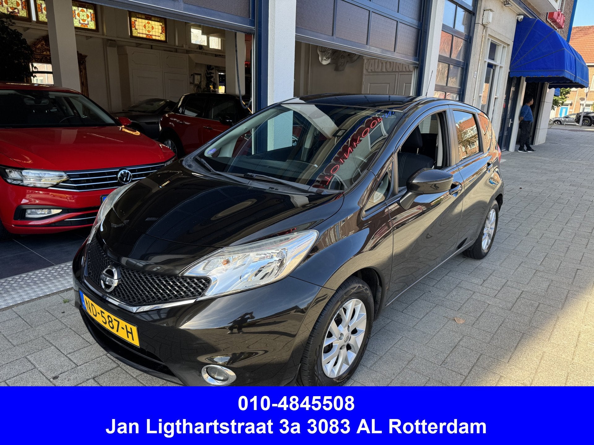 Nissan Note 1.2 Connect Edition 1 EIGENAAR/TREKHAAK, Auto's, Euro 6, 82 pk, 1198 cc, Zwart