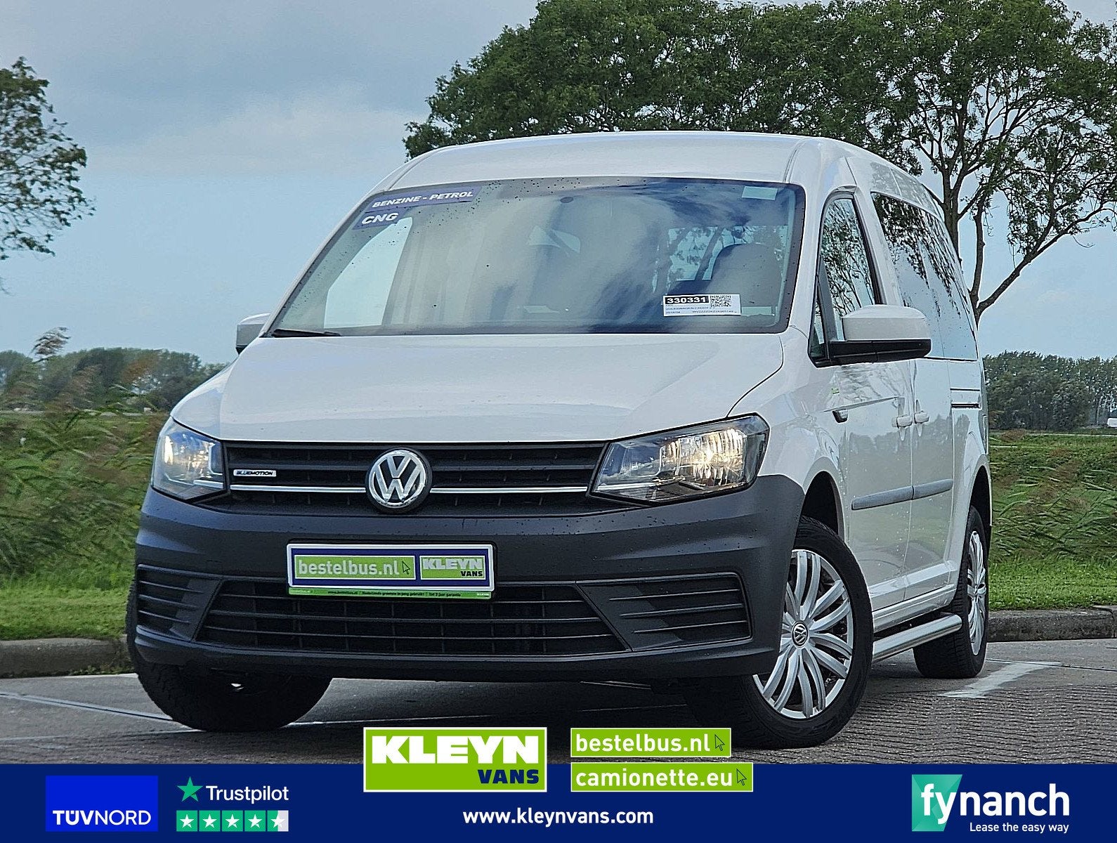 VOLKSWAGEN CADDY 2.0 l2 maxi 5p 2x schuif, Auto's, Gebruikt, Euro 6, CNG (Aardgas), Volkswagen
