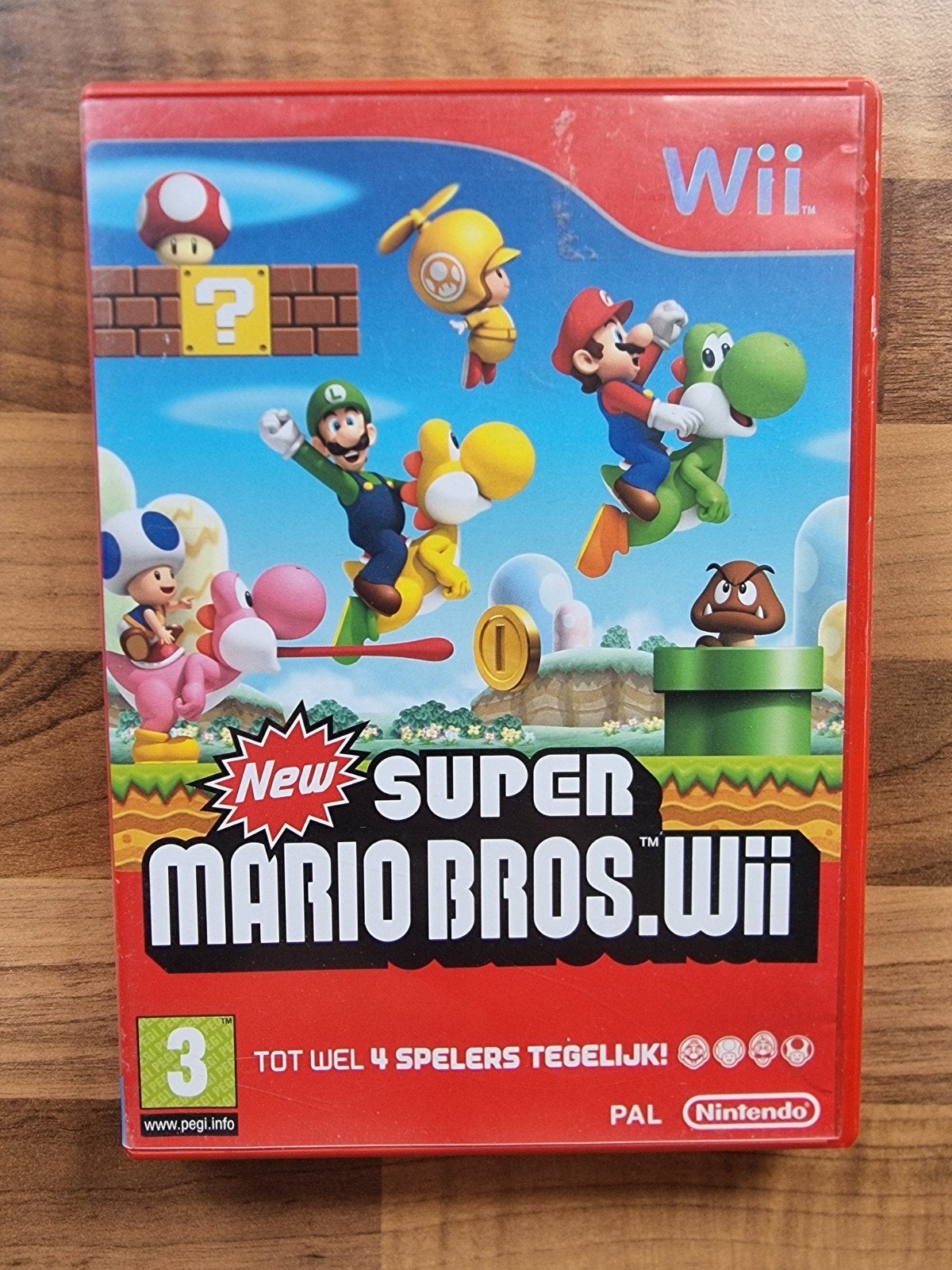 New Super Mario Bros Wii, Spelcomputers en Games, Games | Nintendo Wii, 3 spelers of meer, Ophalen of Verzenden, Zo goed als nieuw