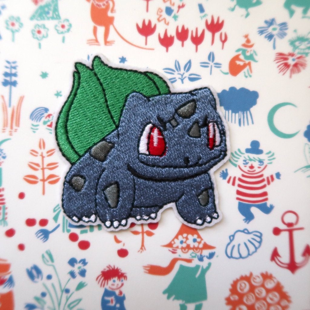 Pokemon Bulbasaur opstrijk plaatje patch badge embleem, Hobby en Vrije tijd, Verzenden, Nieuw, Overige applicaties
