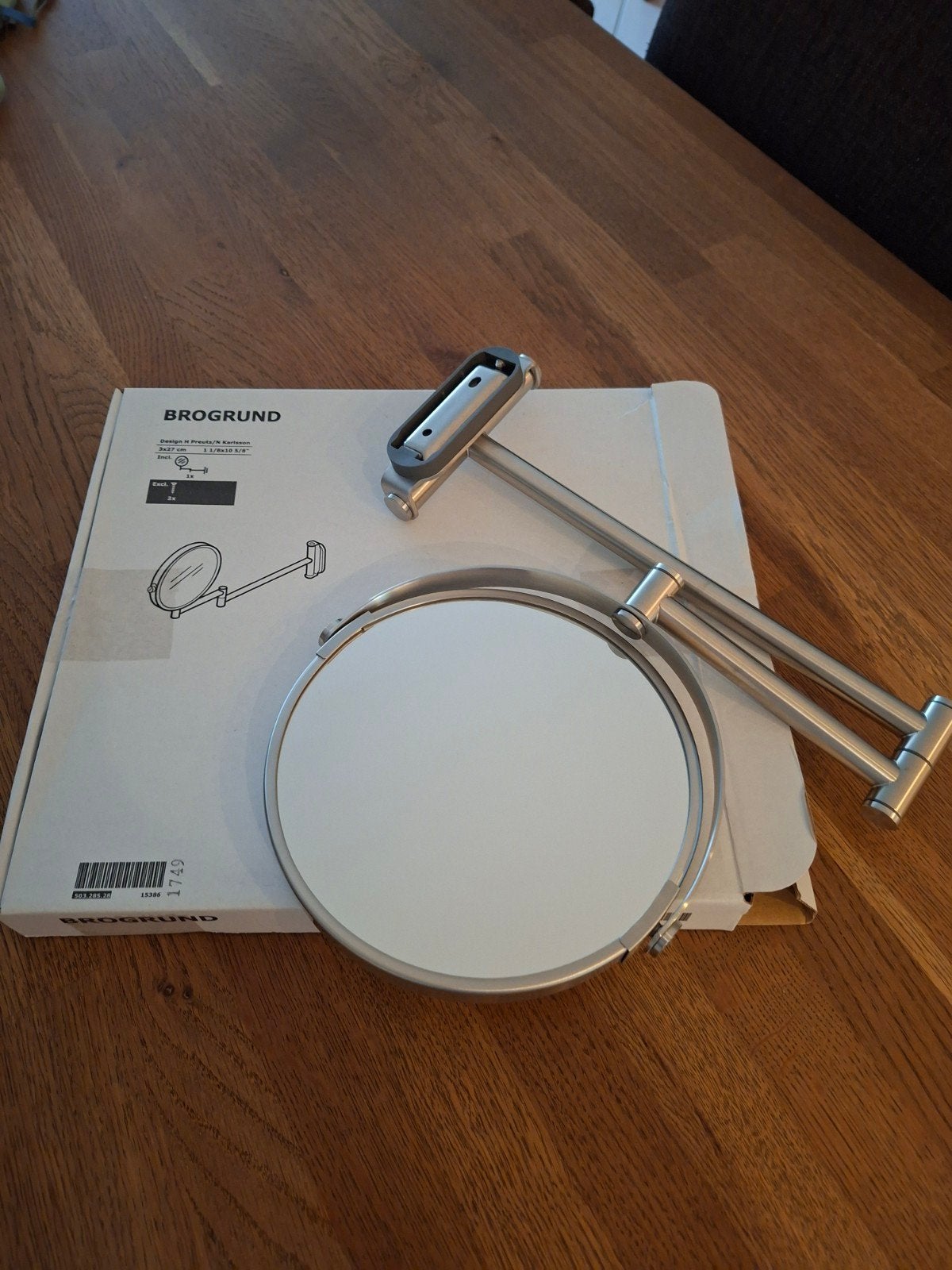 make-up/scheerspiegel, Ophalen, Nieuw