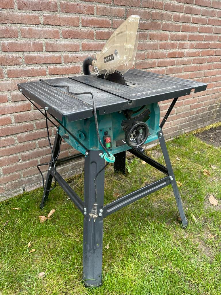 VONROC Zaagtafel met stofafzuiging - Werkt prima, Ophalen, Gebruikt, Cirkelzaag