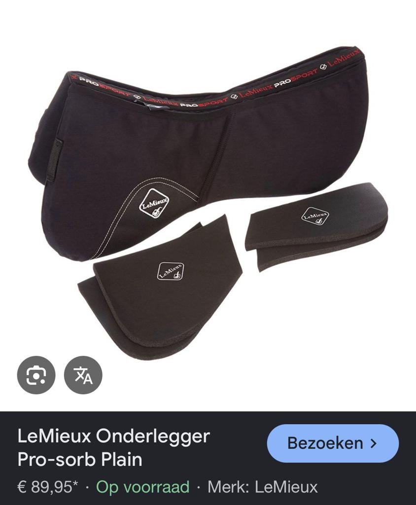 Lemieux Pro-sorb Plain onderlegger/pad, Ophalen of Verzenden, Nieuw