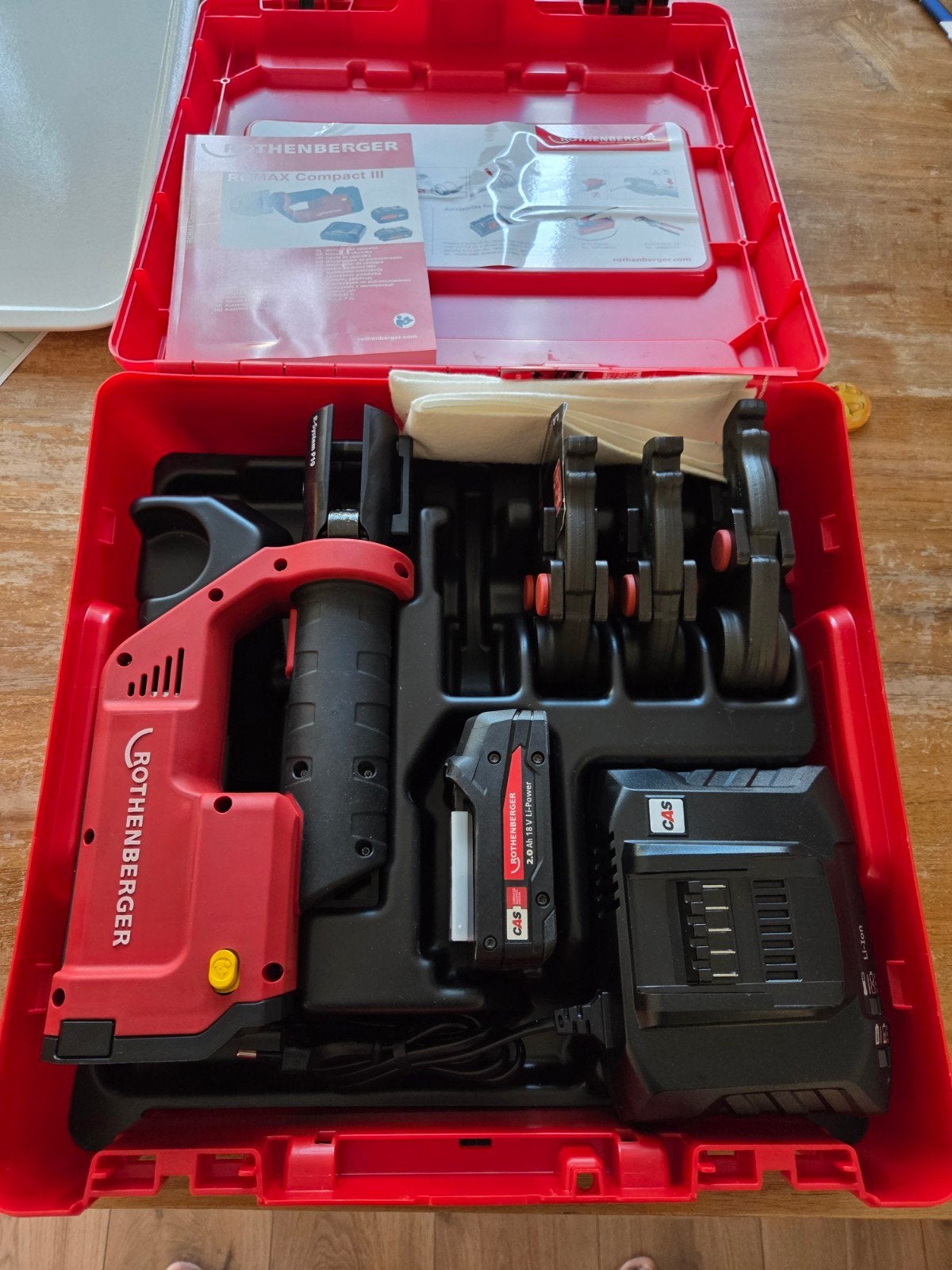 Rothenberger ROMAX Compact TT persmachine set, Ophalen, Nieuw, Overige typen, Overige merken