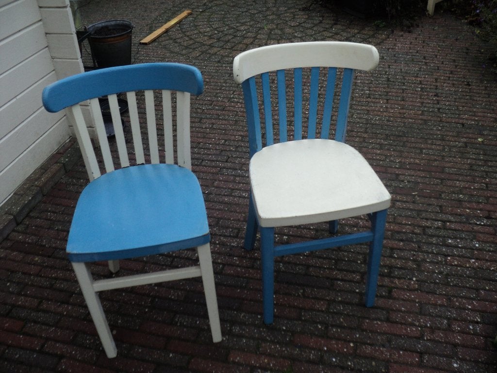 stoeltjes, Huis en Inrichting, Stoelen, Ophalen, Gebruikt, Twee, Overige kleuren