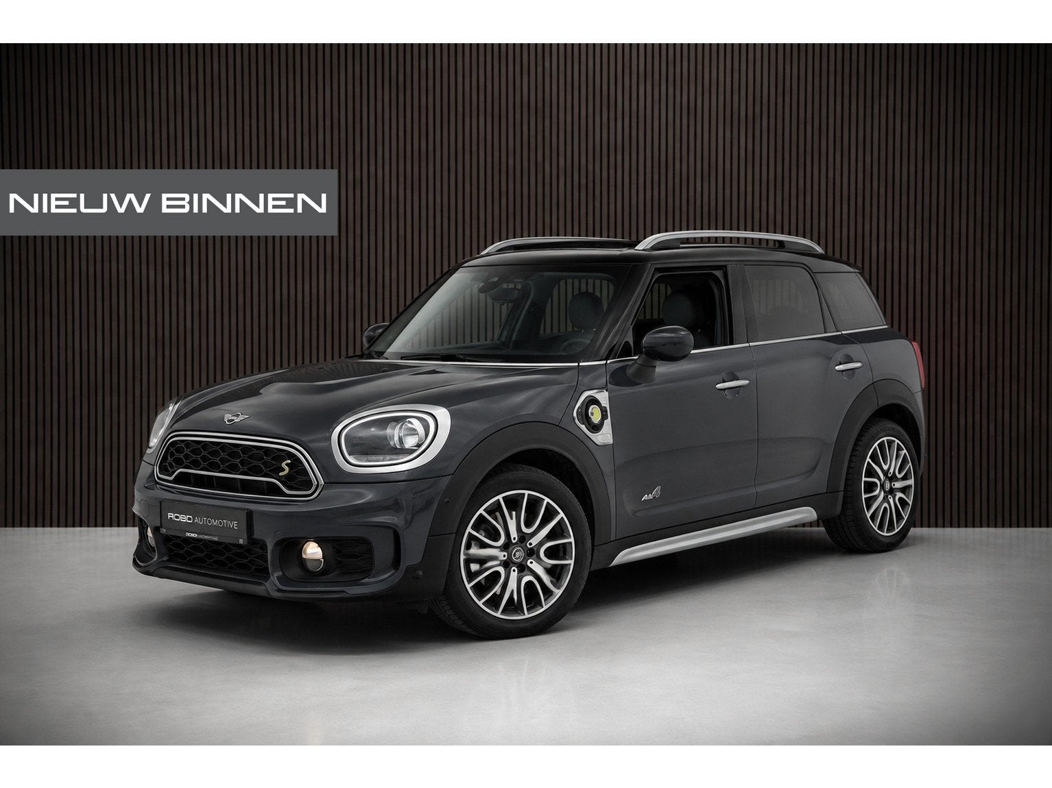 MINI Countryman 1.5 Cooper S E ALL4 Salt John Cooper Works |, Auto's, Gebruikt, Euro 6, Plug-in hybride, Bedrijf