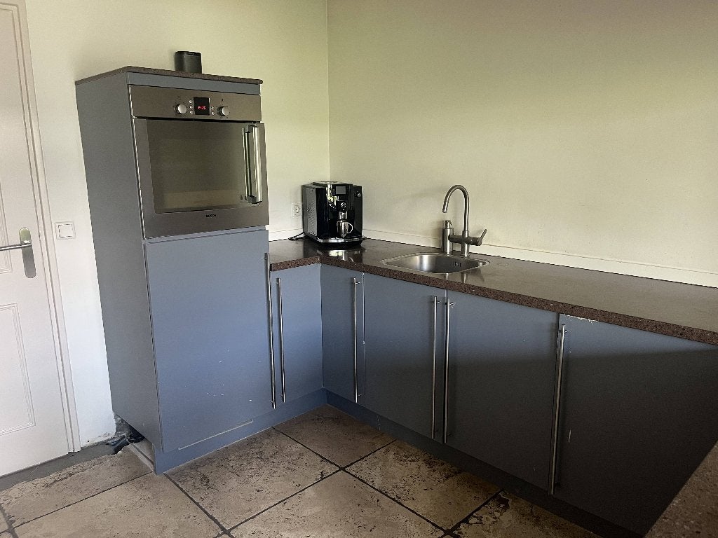 Complete Keuken incl. Bosch Apparatuur, Huis en Inrichting, Keuken | Complete keukens, Ophalen, Gebruikt, U-keuken, Graniet of Steen
