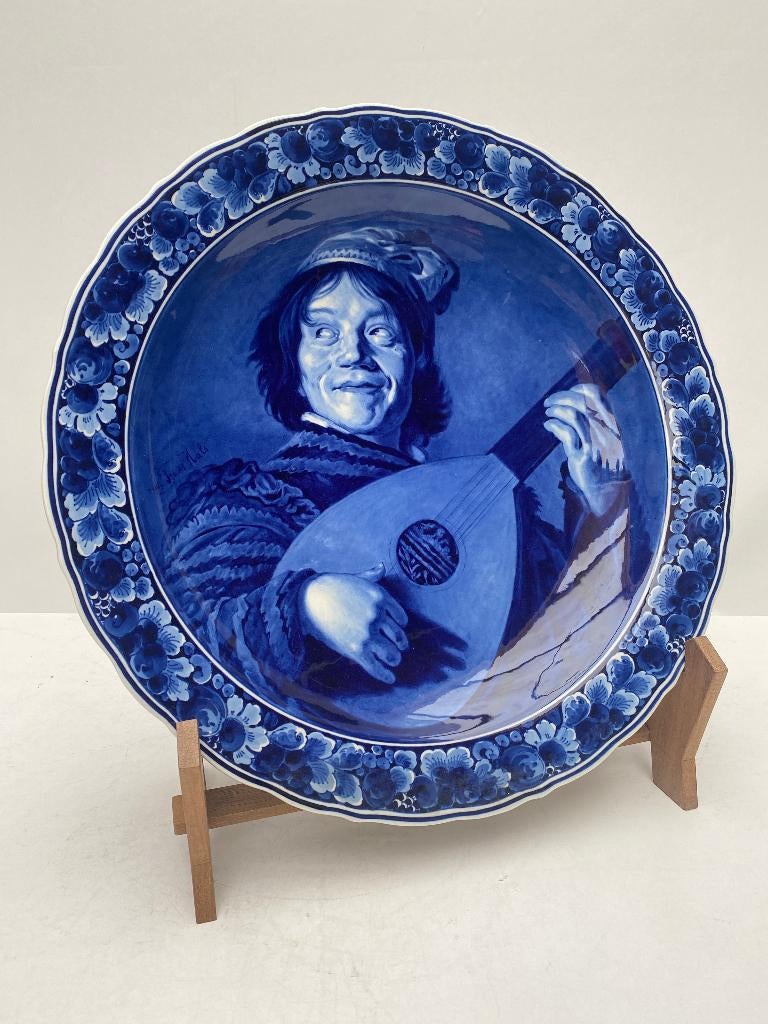 Grote schotel Delft De Porceleyne Fles nr Hals, Ophalen
