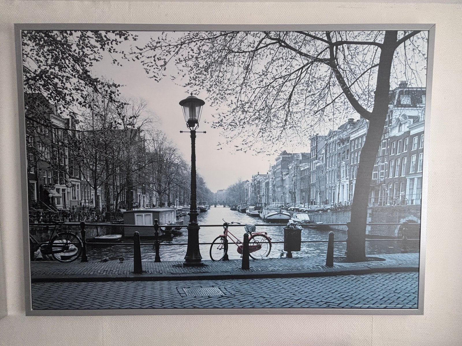Vilshult Amsterdam van Ikea, Ophalen, 125 cm of meer, Schilderij, 75 cm of meer