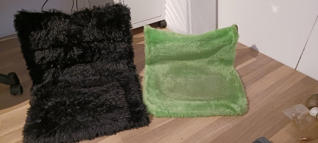 Gratis kattenmandjes, Ophalen, Gebruikt