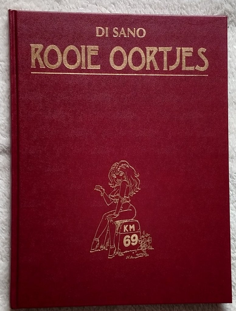 rooie oortjes hardcover, Disano, volgnr 7, Eén stripboek, Ophalen of Verzenden, Zo goed als nieuw