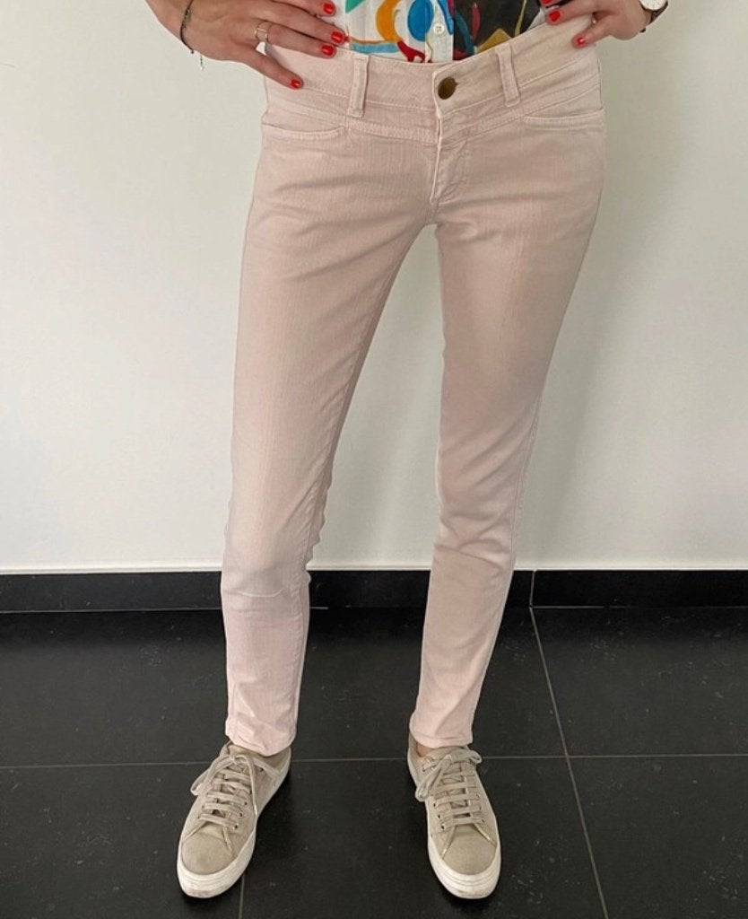 Closed oud roze  skinny broek  maat 25, Verzenden, Closed, Zo goed als nieuw, Roze
