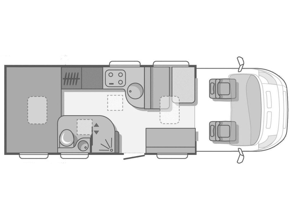 Adria Coral 680 SP, Caravans en Kamperen, Standaard zit, Ringverwarming, Fiat, Bedrijf