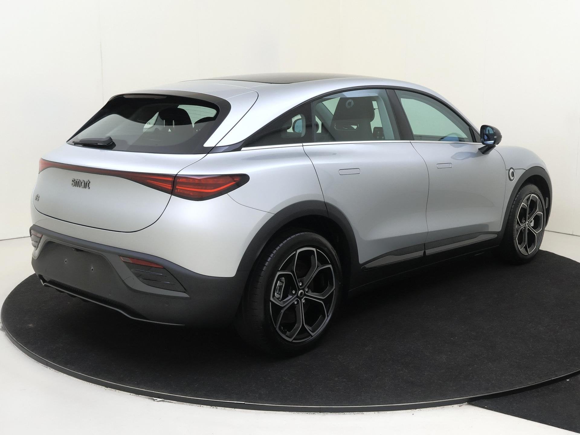smart #3 Pro+ 66 kWh /Panoramadak /Memory stoelen /Adaptieve, Auto's, Automaat, Achterwielaandrijving, Gebruikt, Zwart