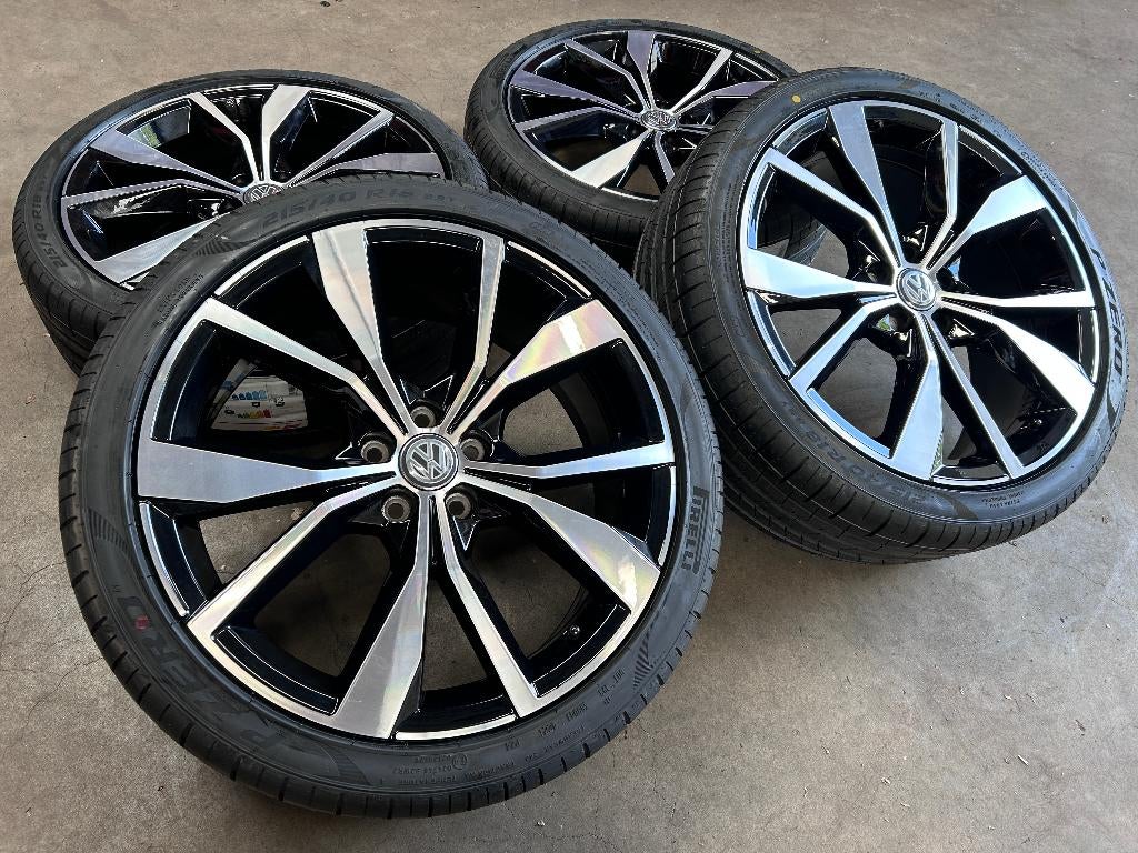 18 inch originele Misano velgen + zomerbanden VW Polo, 18 inch, 215 mm, Nieuw, Ophalen of Verzenden