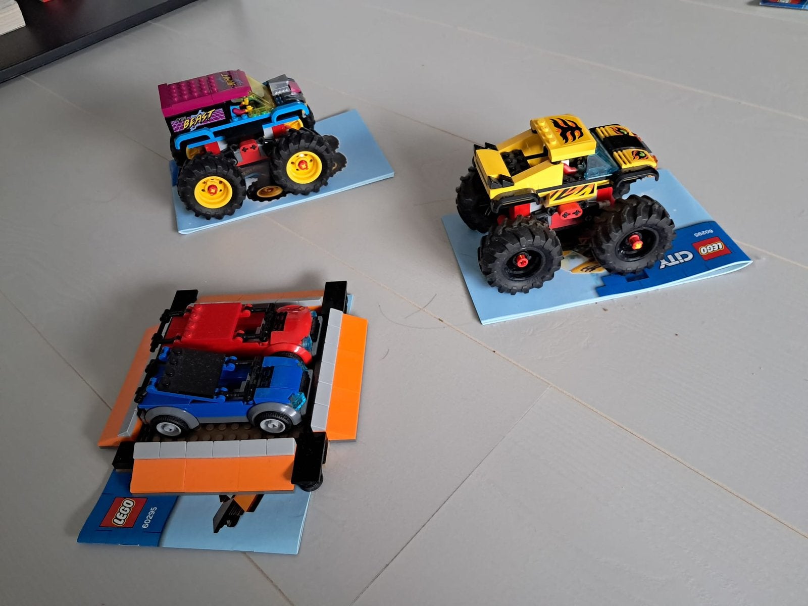 Monster trucks 60295, City, Lego, Ophalen of Verzenden, Zo goed als nieuw