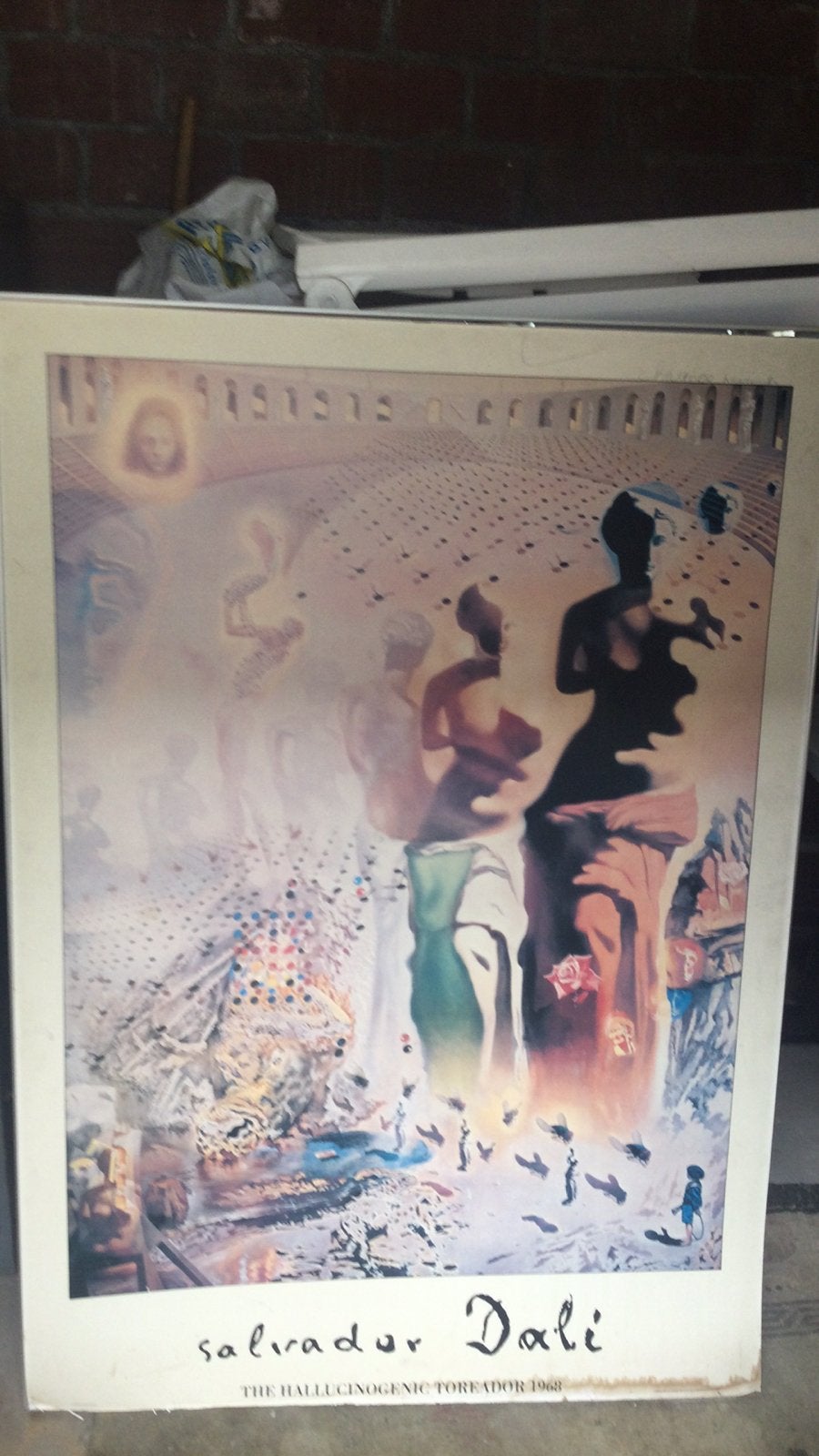 Poster van salvador dali, Verzamelen, Posters, Ophalen of Verzenden, Zo goed als nieuw, A1 t/m A3