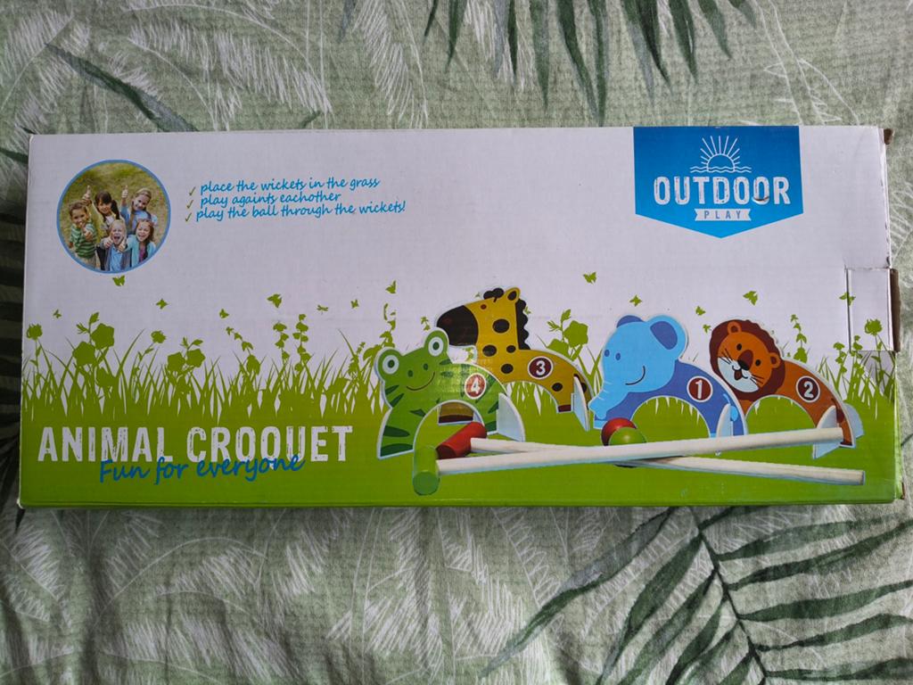 Dieren Croquet Spel voor Buiten - Outdoor Play, Ophalen of Verzenden