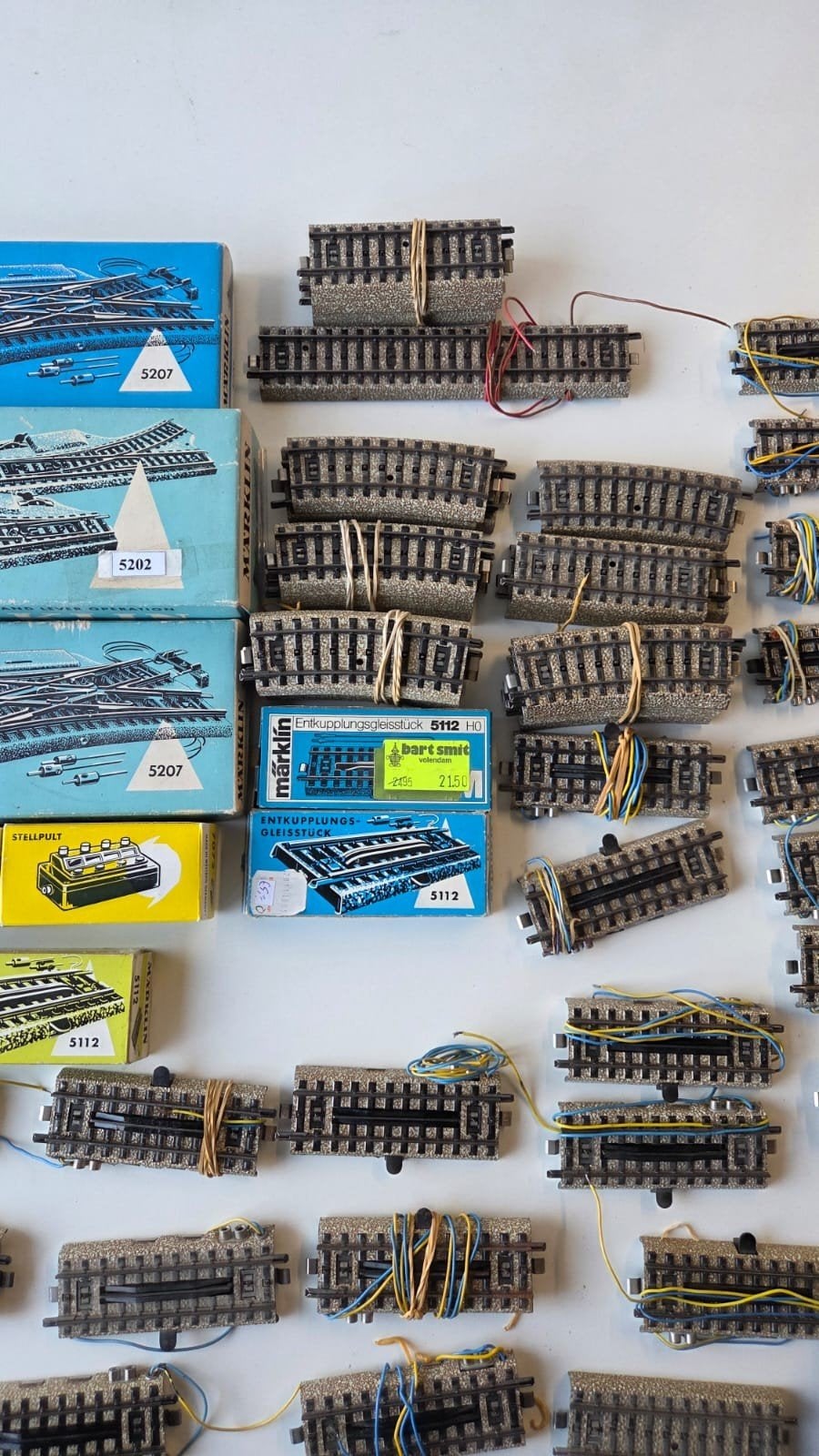 Märklin H0 Rails, Wissels en Seinen - Grote Partij, Wisselstroom, Gebruikt, Rails, Ophalen of Verzenden
