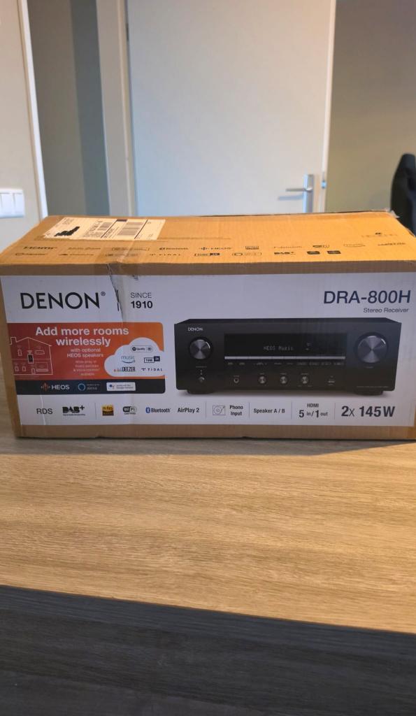 Denon DRA-800H, Ophalen, Denon, Zo goed als nieuw, 120 watt of meer