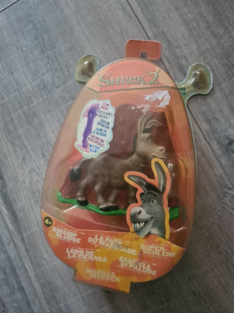 Shrek ezel, Ophalen, Nieuw