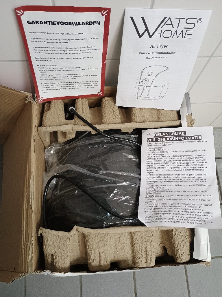 3 STUKS NIEUWE AIRFRYERS, Ophalen, Nieuw, Airfryer, 1500 gram of meer