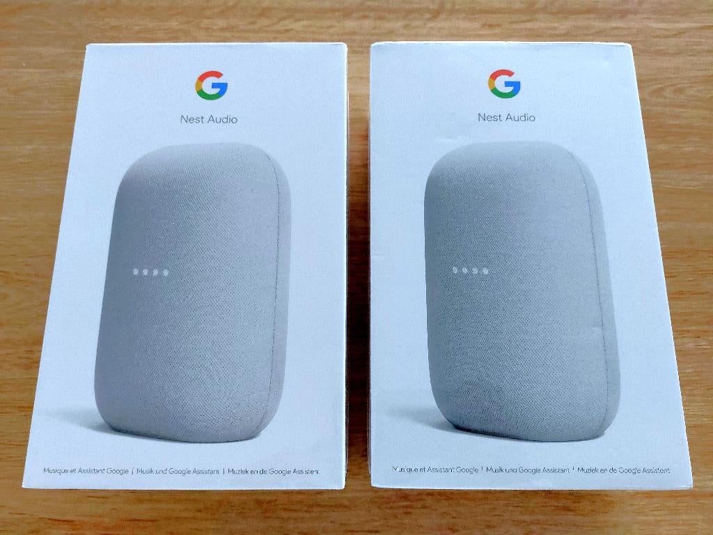Google Nest Audio in plastic seal, Audio, Tv en Foto, Luidsprekers, Overige merken, Nieuw, Ophalen of Verzenden, 120 watt of meer