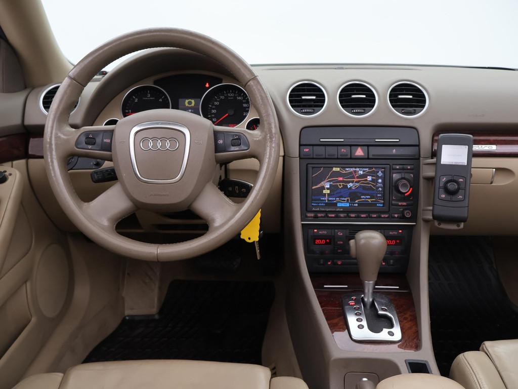 Audi A4 Cabriolet 3.0 TDI V6 232 PK QUATTRO *ALPACA BEIGE* +, Auto's, Audi, Automaat, 232 pk, Beige, Cabriolet