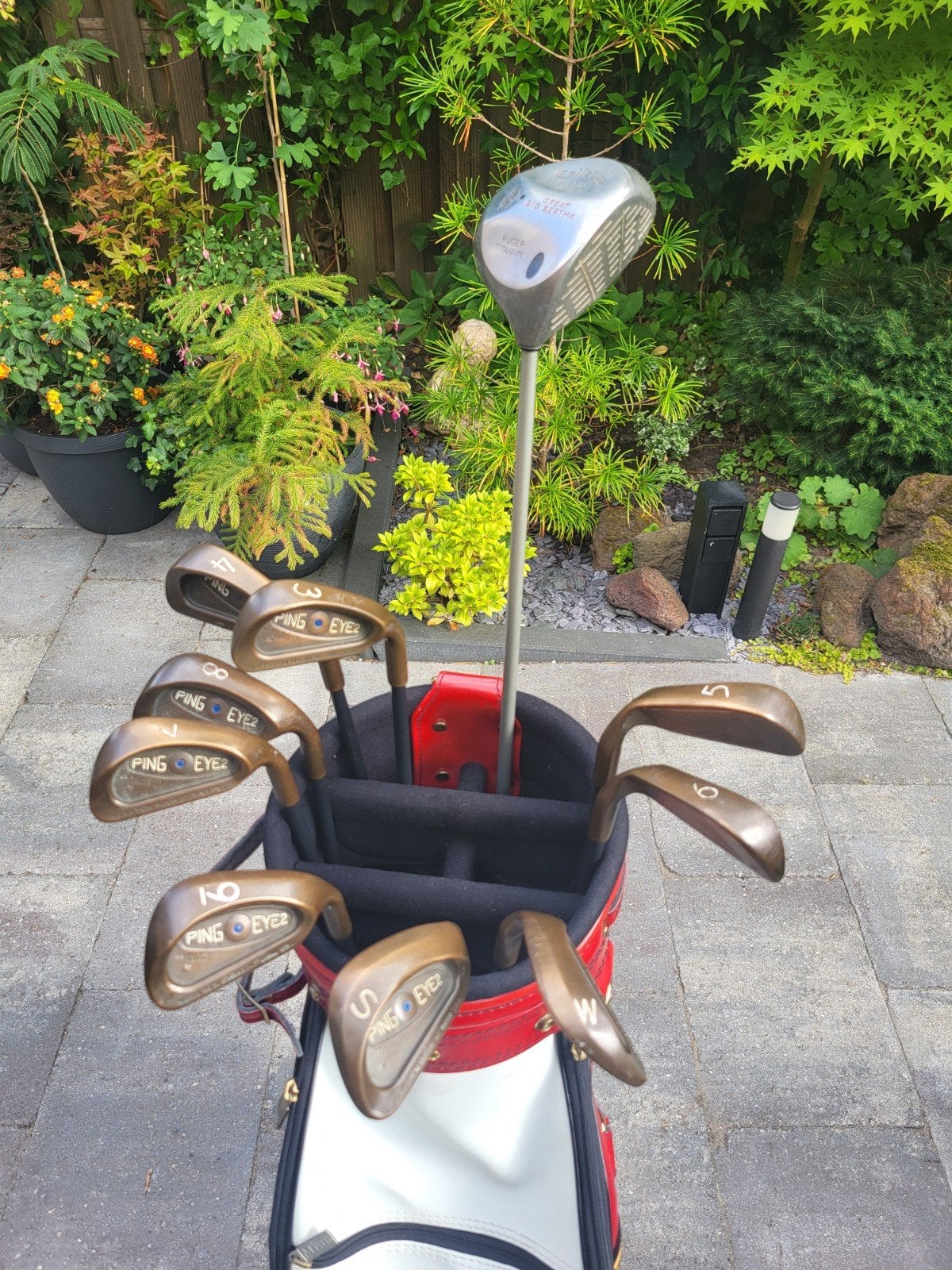 Ping Eye2 Copper Beryllium clubs (Ping putter with⁸3,4,5,6,7, Ophalen, Zo goed als nieuw, Club, Ping