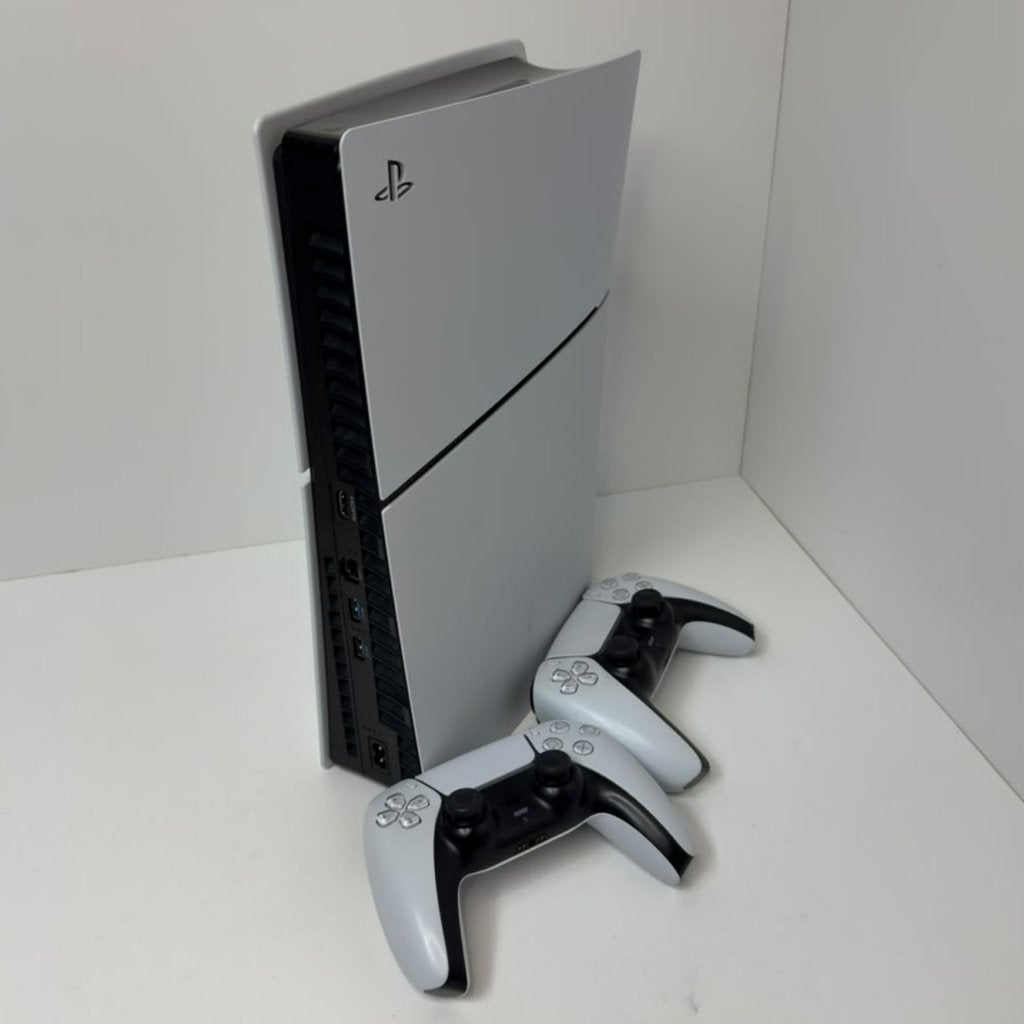 Sony Playstation 5 Slim Disc + 2 controllers 825GB | Netjes, Spelcomputers en Games, Sony, Zo goed als nieuw, Support@sony.com