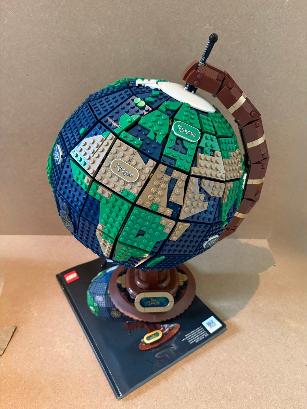 LEGO Ideas Wereldbol 21332, Ophalen of Verzenden, Zo goed als nieuw