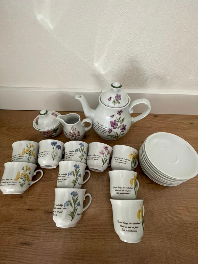 Serviesdelen van het Libelle servies, Ophalen, Porselein, Overige stijlen, Overige typen
