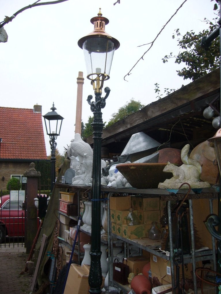 Lantaarnpaal, onderdelen in soorten/maten enz.. "De Evenaar"
