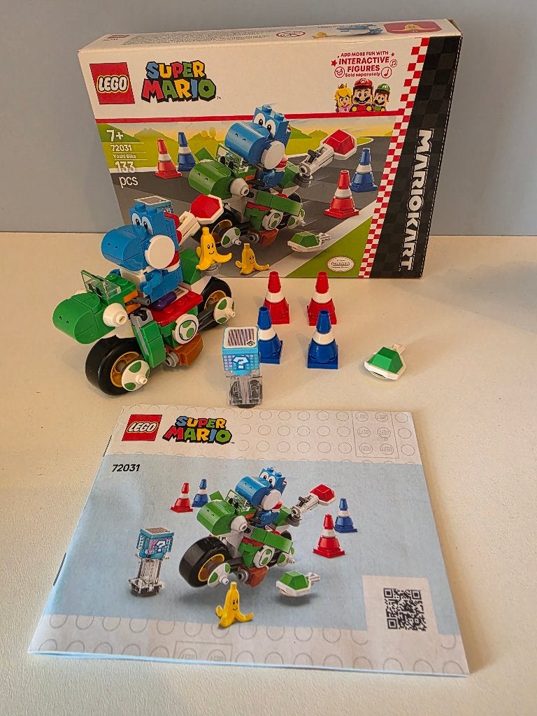Lego 71031: Mario Kart: Yoshi Bike, Lego, Nieuw, Ophalen of Verzenden, Inclusief accessoires