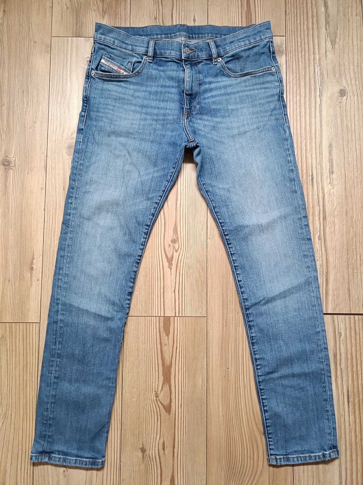 Diesel Sleenker maat 33-32, Kleding | Heren, Spijkerbroeken en Jeans, Ophalen of Verzenden, Zo goed als nieuw, Blauw, W33 - W34 (confectie 48/50)