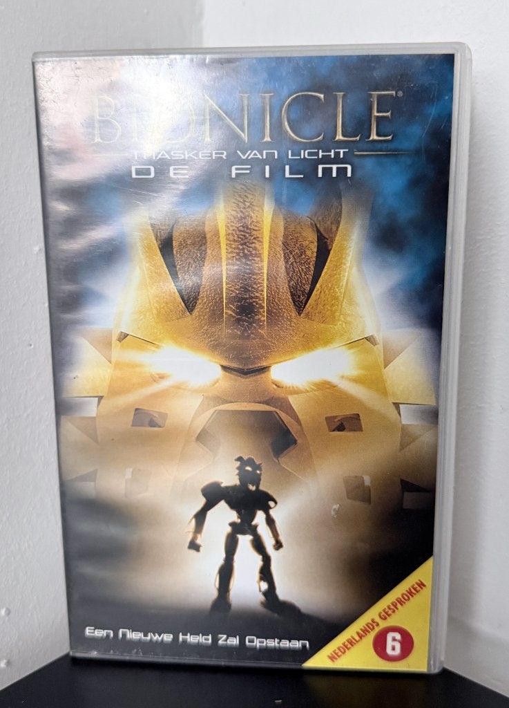 Bionicle | Masker van Licht (2003) | NL Gesproken | VHS, Gebruikt, Animatie, Alle leeftijden, VHS