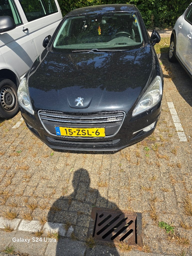 Peugeot 508 2.0 HDI 120KW Hybrid4 AUT 2013 Zwart, Auto's, Peugeot, Automaat, Euro 5, Zwart, 4 cilinders