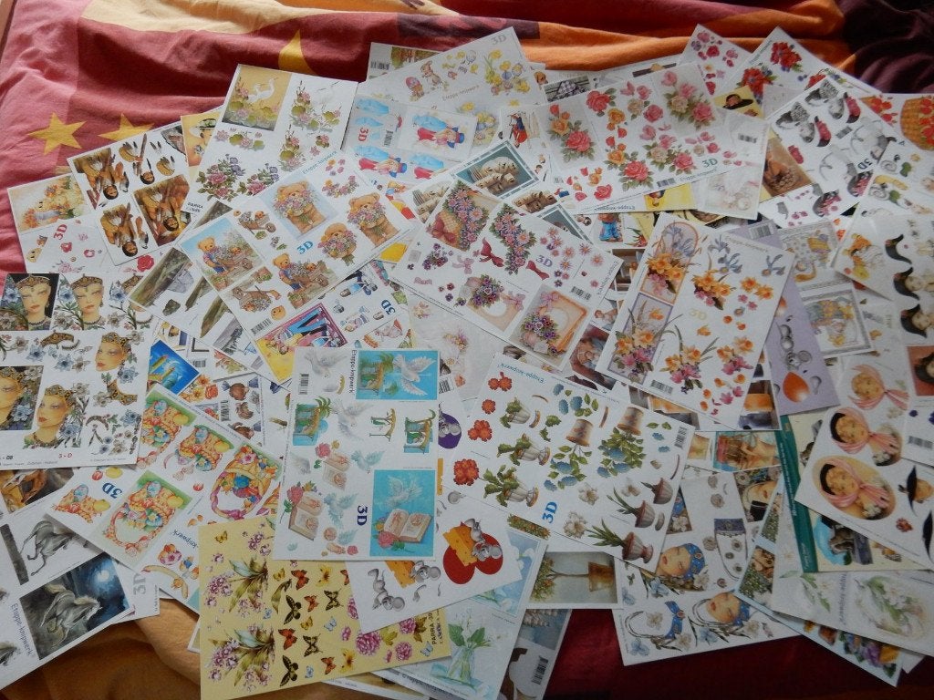 200 3d knipvellen, Ophalen of Verzenden, Nieuw, Overige thema's, Knipvel